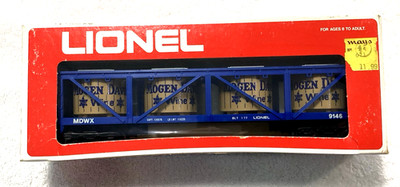 Vintage 1977 O Gauge Lionel 6-9146 Mogen David Wine Cask (4) Car. Original Box