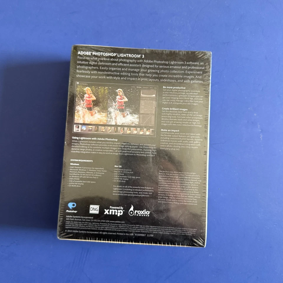 Adobe Photoshop Lightroom 3 Full Retail Version WIN/MAC New Sealed - Image 4 of 4