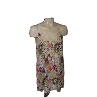 Vivante Floral Dress Mini Cottagecore S Prarie Beach Summer Coastal Lined Sexy