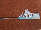 Enameled Metal Bookmark,Golden Gate Bridge, San Francisco California 6" x 2" — photo 5