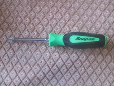 snap on screwdriver philips no 2 sgdp421rb soft grip new premium tool green