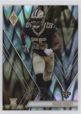 2023 Panini Phoenix Rookies Silver Seismic Isaiah Foskey #158 z5b