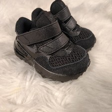 Nike Air Max SYSTM TD Toddler Sneakers Black Anthracite Size 4C