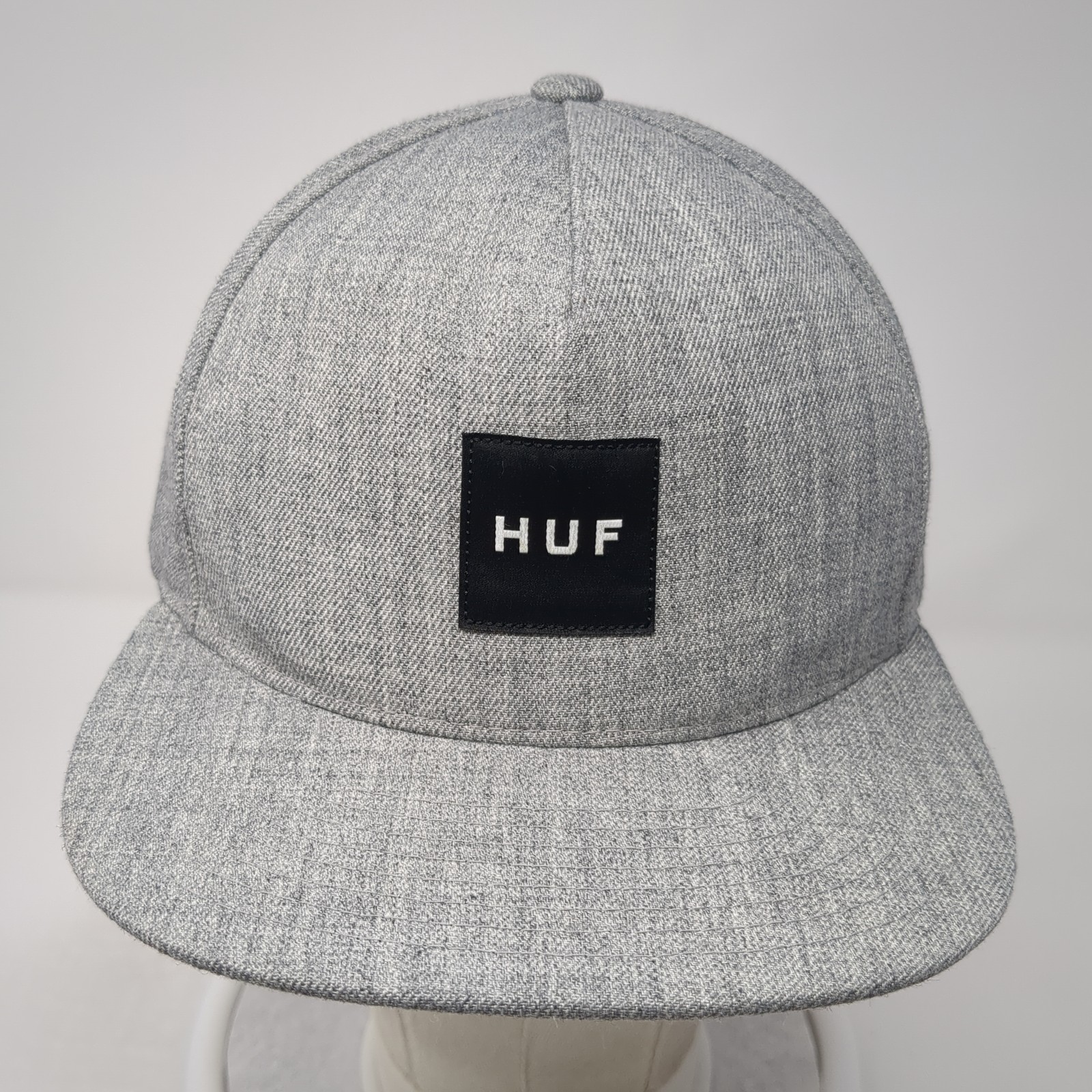 HUF Patch Snapback Hat Gray One Size Adjustable S… - image 2