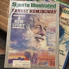 Sports Illustrated Magazine Volume 64 Number 18 May 5, 1986 Ernest Hemingway
