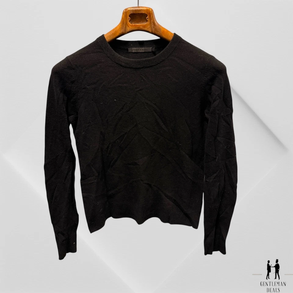Jenni Kayne Women's Wool Viscose Sweater Black Size XS Crew Neck Knit Soft - Image 4 of 4