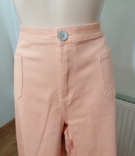 TU Denim Size 20 Peach Wide Leg Crop Jeans - Picture 3 of 9
