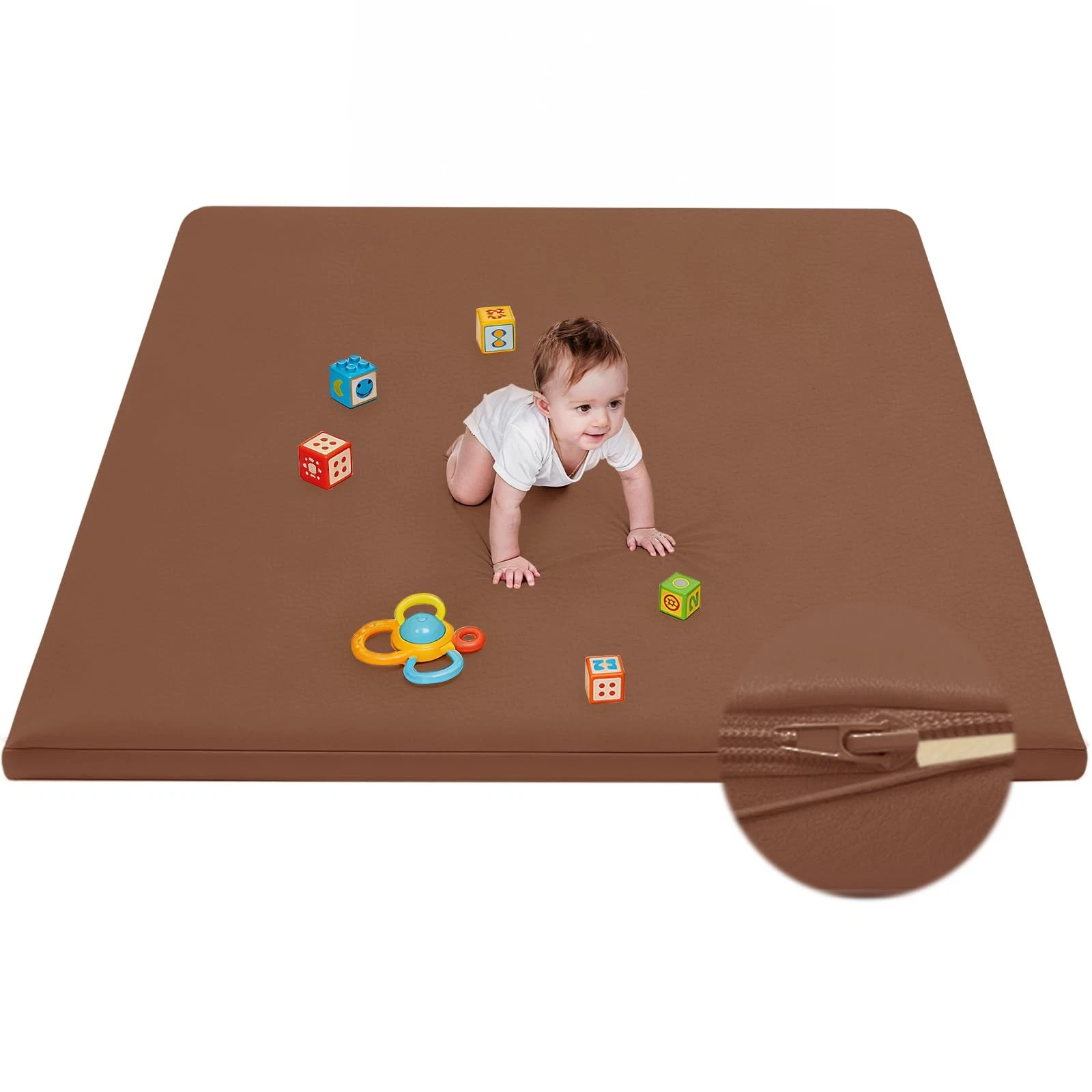 Waterproof Baby Play Mat for Floor Memory Foam 50 * 50 Cushion Playpen Playma...