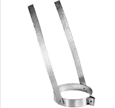 DuraPlus All-Fuel Chimney 6in. Diameter Elbow Strap Model # 6DP-ES
