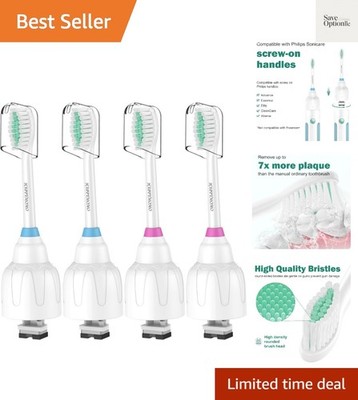 Replacement Toothbrush Heads for Philips Sonicare E-Series/Essence/Xtreme/Eli...