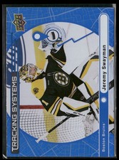 Jeremy Swayman 2025-26 Upper Deck #TS-5 Tracking Systems Boston Bruins