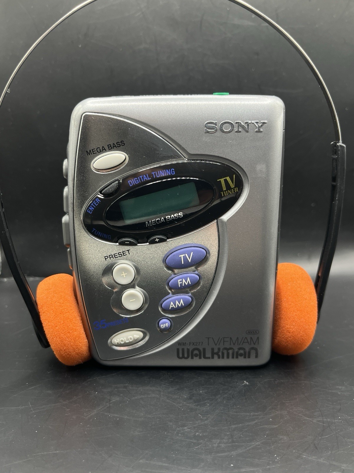 Sony Walkman WM-FX277 FM/AM Radio Cassette Tape Player NEW BELT Tested And Works