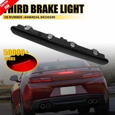Smoked Lens LED 3rd Brake Light for 2016 2017 2018 2019 2020-2024 Chevy Camaro