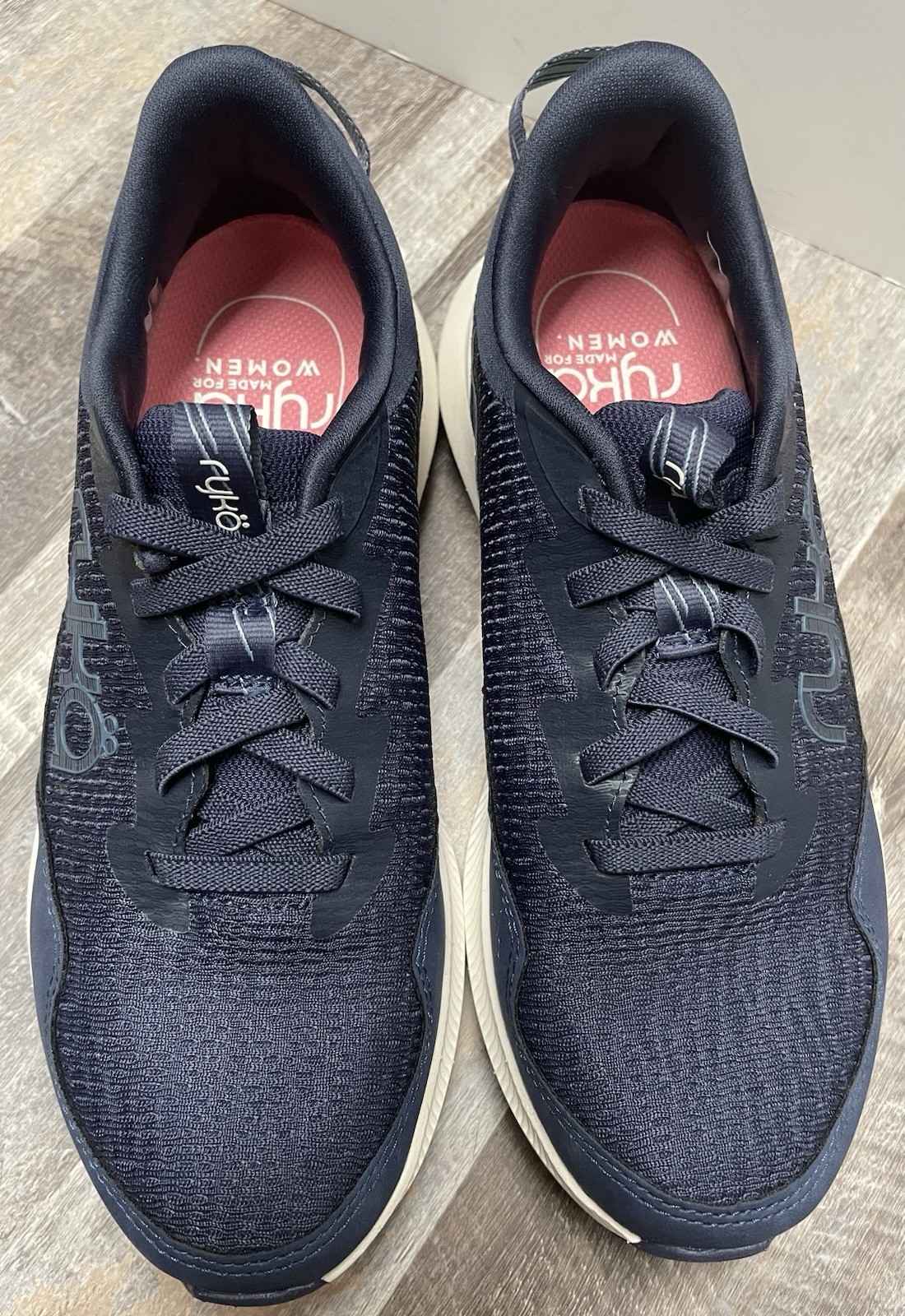 RYKA ~ FREEHAND ~ Navy Mesh Slip On Sneakers Women’s Size 7.5M Brand New!