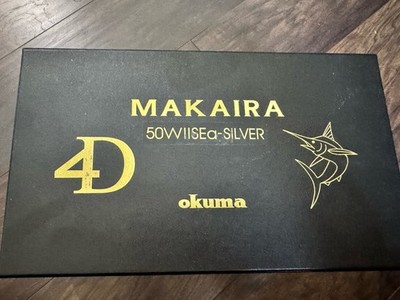 New Okuma Makaira 50WIISEa-Silver 2 Speed 4BB+1TB. Brand New