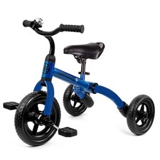 3 in 1 Toddler Tricycles for 2-5 Years Old Boys and Girls with Detachable Ped...