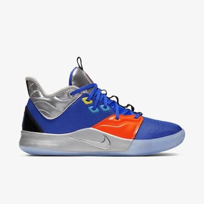 Nike PG 3 NASA Apollo 14 Style CI2666-400 Mens Size 9