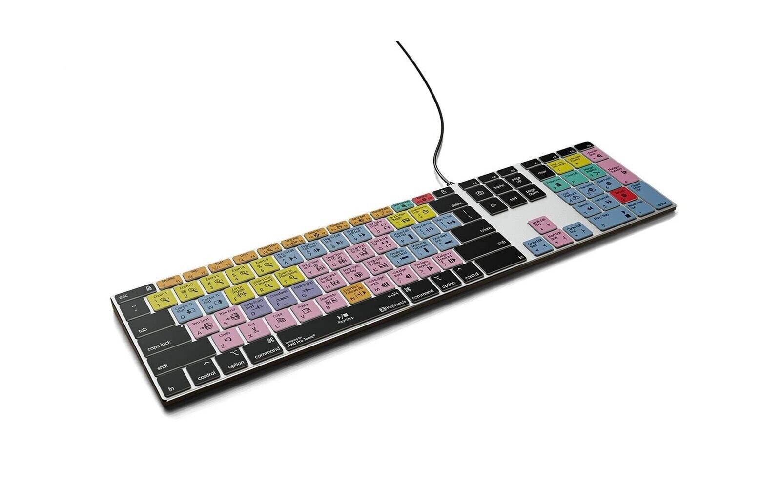 KB Covers After Effects Backlit Pro Aluminum Keyboard - macO