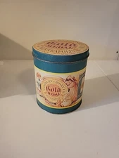 Vintage Tin Washburn’s Gold Medal Flour Crosby Co. Minneapolis 1992 Bristol Ware