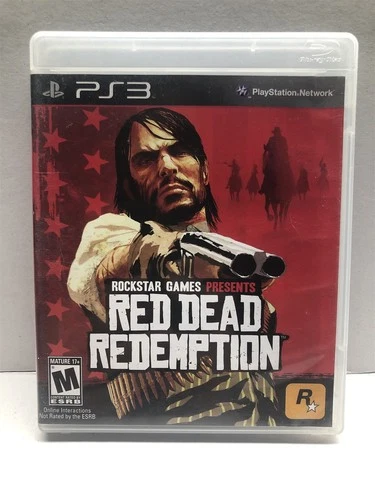 Red Dead Redemption (PlayStation 3, 2010) Complete Tested Working - Free Ship