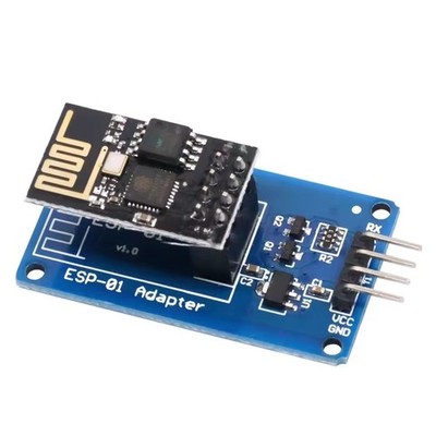 ESP-01 Modul  inkl. 3,3V/5V Adapter Breakout Board mit Spannungswandler