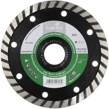 LUKAS-ERZETT A345241251107775 DiamantTC7 125x22.23x7 Diamond Disc 1pc