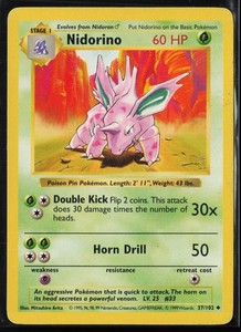Nidorino 1st Edition | eBay