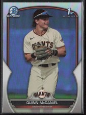 2023 Bowman Draft Quinn McDaniel Chrome Refractor