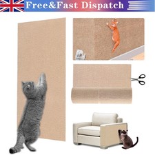 Self Adhesive Cat Scratching Pad Trimmable Sofa Protector Mat for Corners &Walls