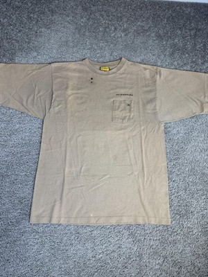 Vintage Spiderwire Shirt Mens Extra Large Fishing Line Beige Single Stitch 90s
