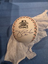 Jake Peavy Signed 2007 Rawlings Allstar OMLB Baseball NO COA