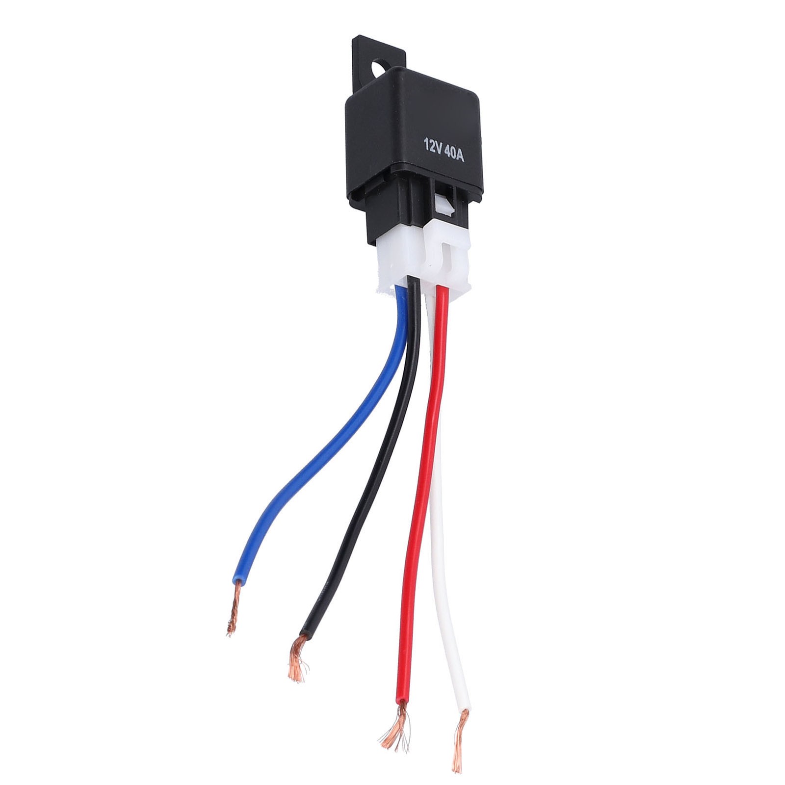 Waterproof Relay 4‑Pin Nylon Tinned Copper With Harness Automotive Equipment DC