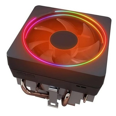 RGB LED CPU Wraith Cooler - 4-Pin RGB LED Aluminum Heatsink Copper Core Base