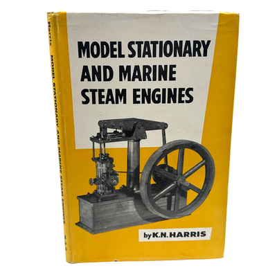 #ad Vintage Model Stationary and Marine Steam Engines by K N Harris 1972 Illustrated $36.20