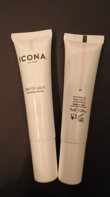 2 x ICONA Milano RAY OF LIGHT Concealer Farbe : 01 je 10 m