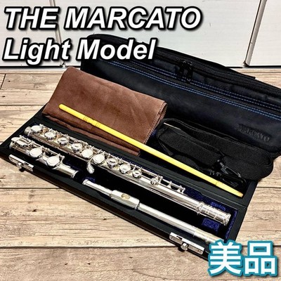 [Good Condition] Marcato Flute Light Model Wind Instrument Wind Orchestra for