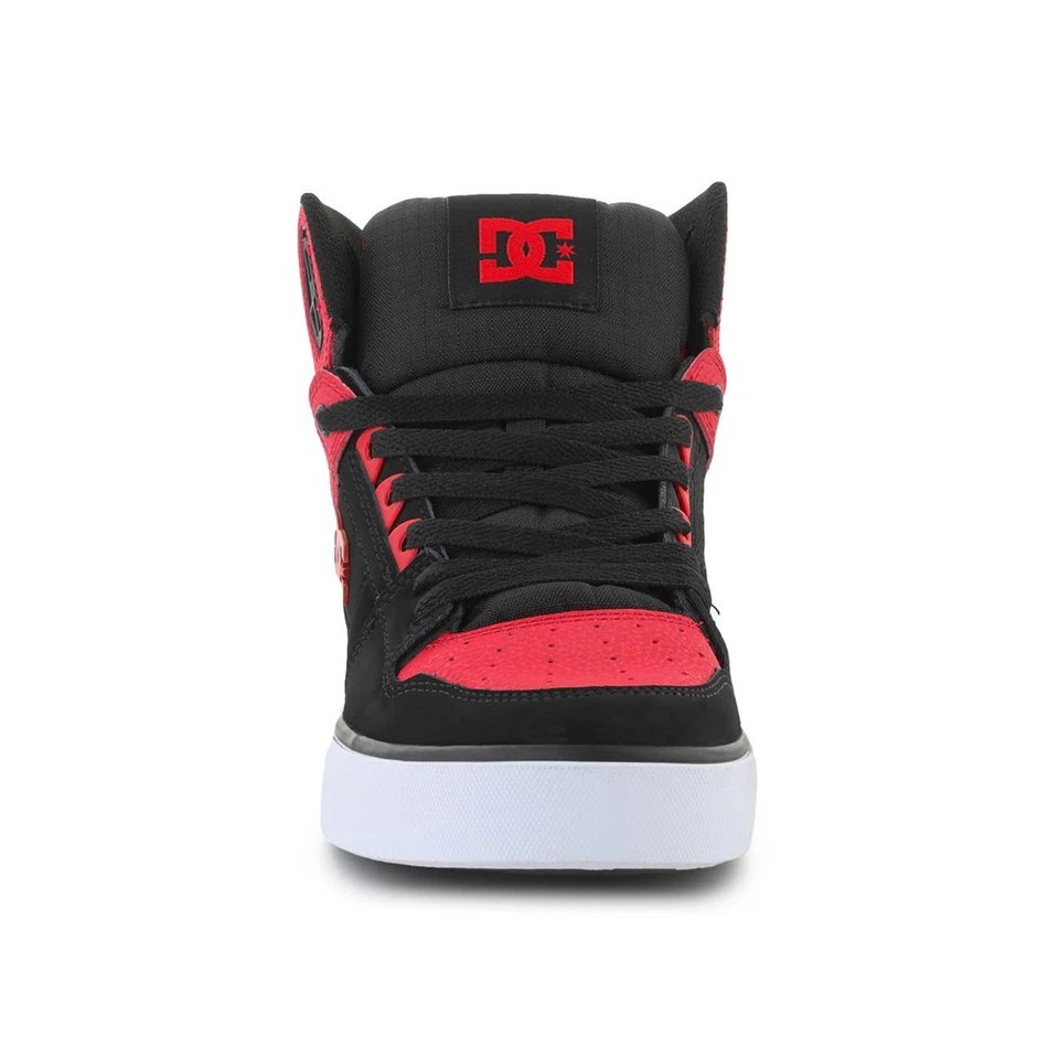 Scarpe universali Uomo DC Pure High Top ADYS4000043FWB Nero-Rosso - Imagen 3 de 4