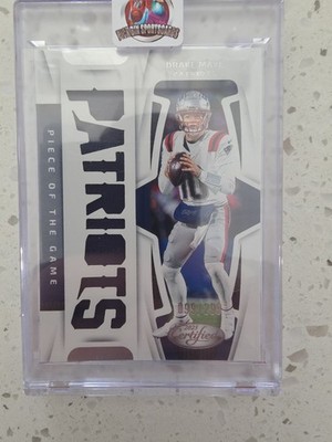 2025 Panini Certified - Piece of the Game Drake Maye #POG-DME 99 /299 (MEM)