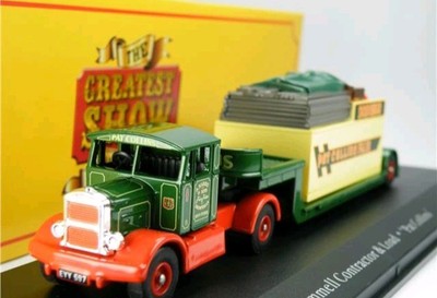 SCAMMELL CONTRACTOR MODELL LKW 1/76 PAT COLLINS GREATEST SHOW FAIR 4654108 T3Z