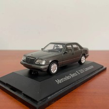 1:43 HERPA BENZ W124 E320 Limousine Gray Diecast Model