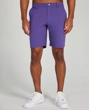 110 Redvanly Men s Hanover 7.5 Pull-On Golf Shorts-Loganberry- Medium-New Tags