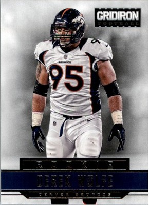 2012 Gridiron #228 Derek Wolfe RC - FB