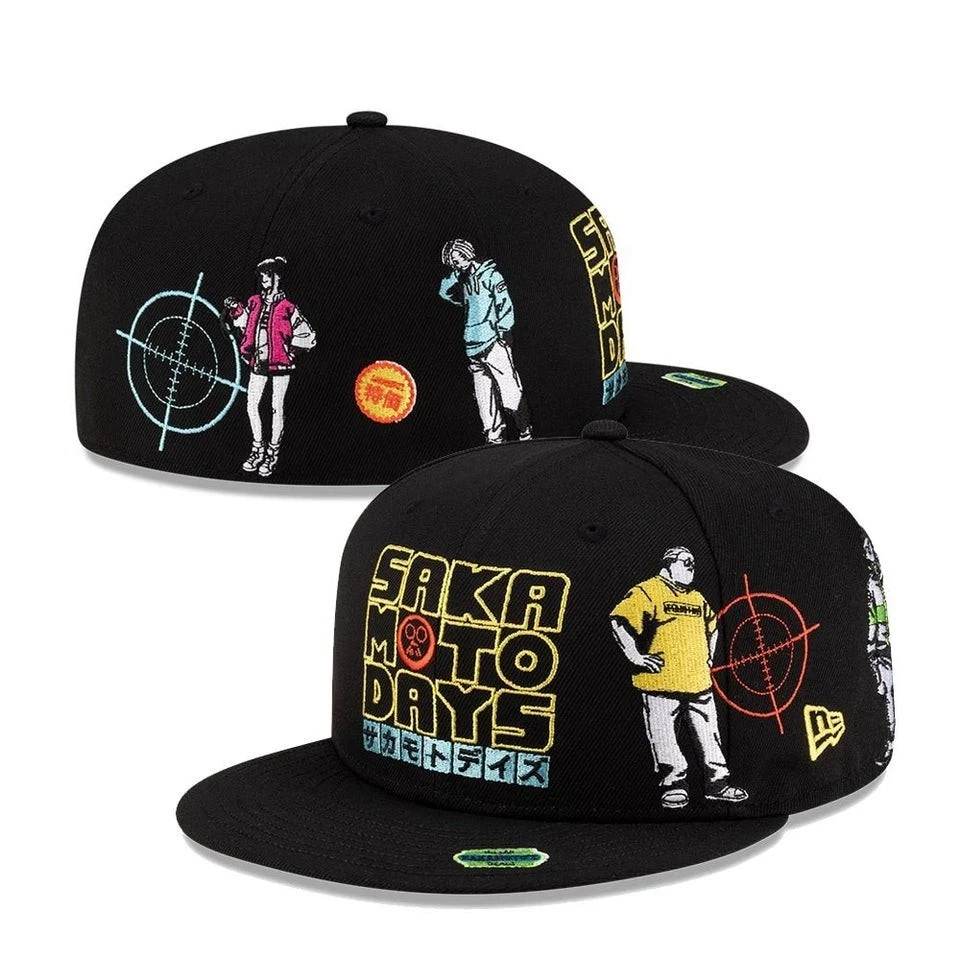New Era 59FIFTY SAKAMOTO DAYS All Over Black Fitted cap 14801410