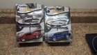 Vintage Hot Wheels G Machines 68 Chevy Camaro Red and Blue 1:50 Scale Diecast