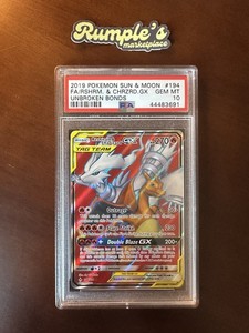 Reshiram and Charizard GX Psa 10 | eBay