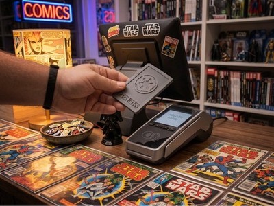 Star Wars Pay Card - Imperial Credits | Credit Debit Bank Card Holder | Cover 