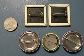 Vintage Bonk's Adventure Turbo Grafx 16 Video Game Promo Pin Lot of 5 RARE