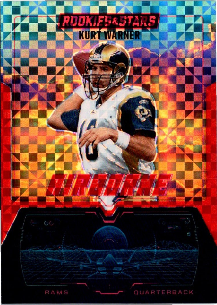 2025 Panini Rookies & Stars #15 Kurt Warner Airborne Red Plaid