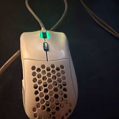 Glorious Model D Wireless Optical Gaming Mouse 19000 DPI 6-Button White