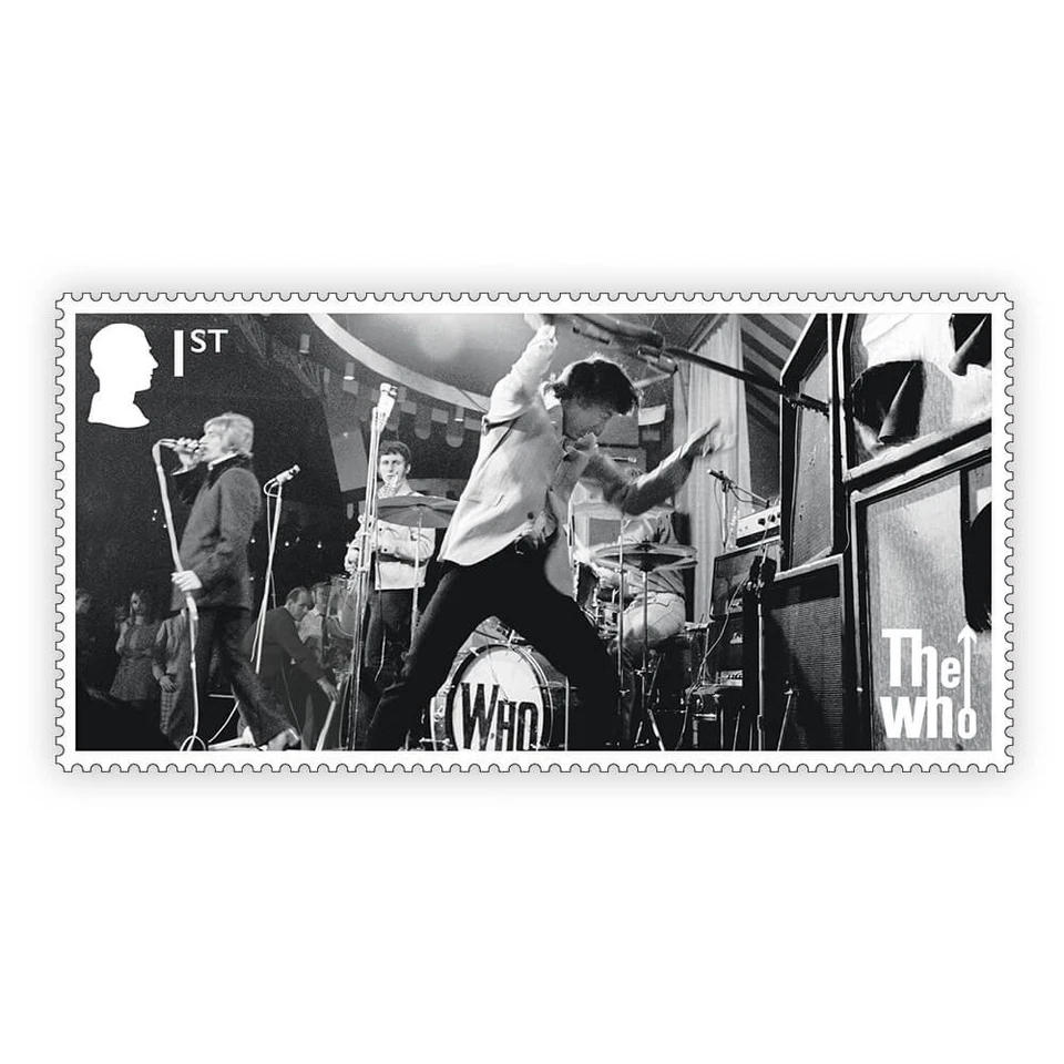 The Who Stamps Fan Sheet – Live at the Marquee Club by Royal Mail - Image 2 of 3